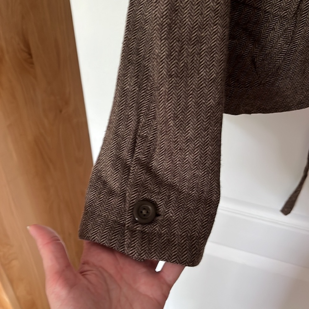 American Eagle Wool Blazer Jacket. Size Medium - image 6